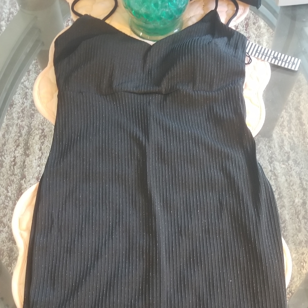 Haute mande black dress